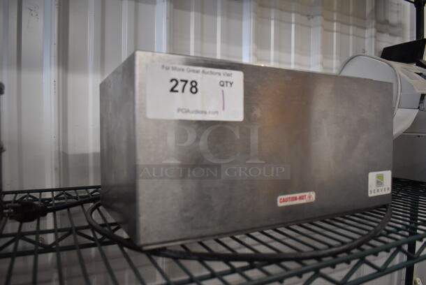 Server DI-2 Stainless Steel Commercial Countertop Double Dip Server. 120 Volts, 1 Phase. 14.5x8x7.5 - Image 3 of 6