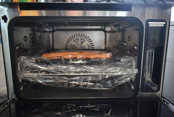 BRAND NEW SCRATCH AND DENT! Whynter TSO-488GB Stainless Steel Commercial Countertop Multi-Function Intelligent Convection Steam Oven Air Fryer. 120 Volts, 1 Phase. Tested and Working! - Image 5 of 9