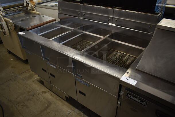 2016 Pitco Frialator SSH75 Solstice Supreme Stainless Steel Commercial Natural Gas Powered Deep Fat Fryer w/ Filtration System on Commercial Casters. 105,000 BTU. - Image 2 of 11