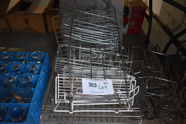 ALL ONE MONEY! Lot of Various Metal Racks!  - Image 4 of 4