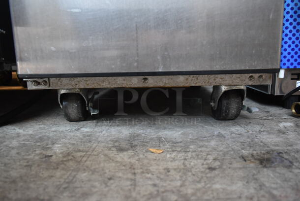 Taylor C709-27 Stainless Steel Commercial Floor Style Water Cooled Single Flavor Soft Serve Ice Cream Machine on Commercial Casters. 208-230 Volts, 1 Phase. - Image 8 of 9