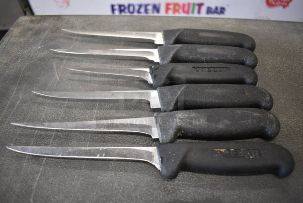 6 Sharpened Stainless Steel Fillet Knives. Includes 11". 6 Times Your Bid! - Image 3 of 4
