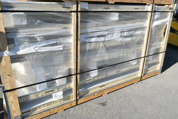 BRAND NEW! 2 American Panel Walk In Boxes; 7'x10' Cooler and 4'x10' Walk In Freezer That Make Up 1 
 11.5'x10' Combo Walk In Box w/ Bohn BEL0045BS6EEAB0200 230 Volt, 1 Phase Evaporator Fan, Bohn BEL0060BS6AMAB0200 230 Volt, 1 Phase Evaporator Fan, Copeland FFAL-A14Z-CFV-075 208-230 Volt, 1 Phase Compressor, Copeland Compressor, 2 Box Strip Curtains. 2 Times Your Bid! - Image 3 of 12