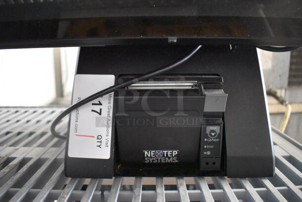 Touch Dynamic Breeze 185 All In One POS System 19" Monitor w/ Credit Card Reader and Receipt Printer - Image 3 of 4