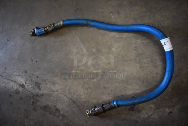 Blue Gas Hose. 45