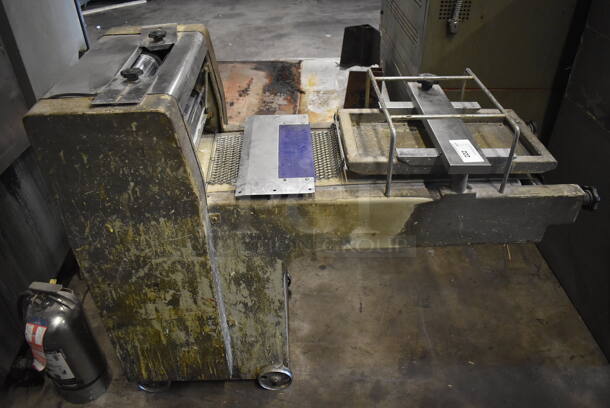 CFAV Metal Commercial Floor Style Dough Sheeter on Commercial Casters. 220 Volts, 1 Phase. 52x23x42 - Image 2 of 9