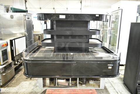 2016 Hillphoenix C000078931HVI3406SC Metal Commercial Open Grab N Go Merchandiser. 