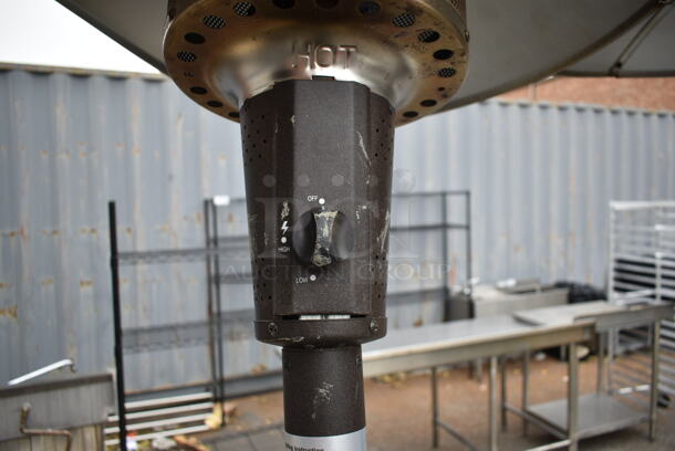 PG198H Metal Floor Style Propane Gas Powered Patio Heater. 40,000 BTU. - Image 5 of 7