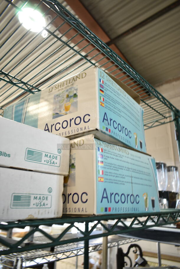 ALL ONE MONEY! Tier Lot of Various Items Including Arcoroc Shetland Glasses - Image 3 of 4