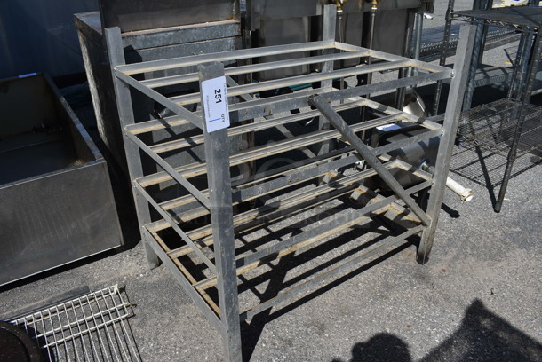 Metal Commercial Pan Rack. 35.5x25.5x35 - Image 2 of 4