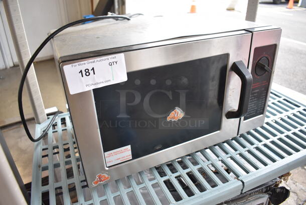 2010 Panasonic NE-1024F Stainless Steel Commercial Countertop Microwave Oven. 120 Volts, 1 Phase. 20x15x12 - Image 3 of 7