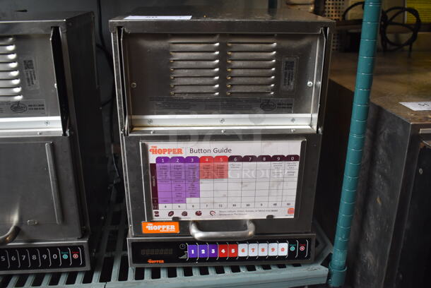 2022 Menumaster OC24HBK Commercial Stainless Steel Electric Countertop Microwave. 208/240V.  - Image 1 of 9