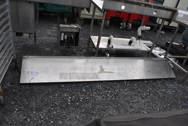 Stainless Steel Shelf. 96x15x10 - Image 3 of 5