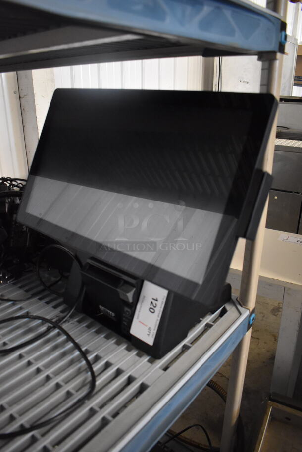 Touch Dynamic Breeze 185 All In One POS System 19" Monitor w/ Credit Card Reader and Receipt Printer - Image 3 of 5