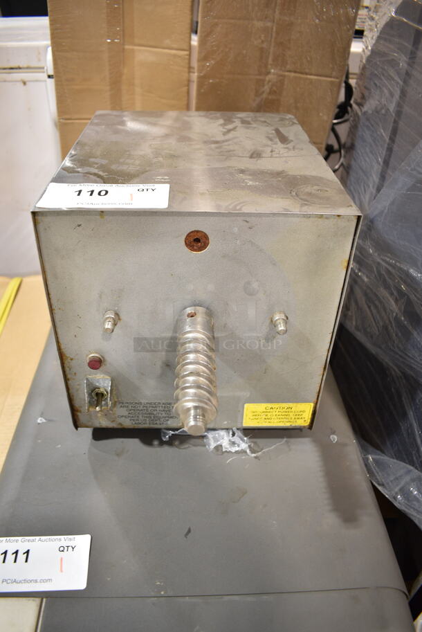 Olde Tyme PN1 Stainless Steel Commercial Countertop Nut Grinder Base. 115 Volts, 1 Phase. Tested and Working! - Image 1 of 4