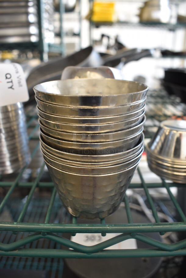 22 Metal Portion Cups. 2.75x2.75x1.75. 22 Times Your Bid!