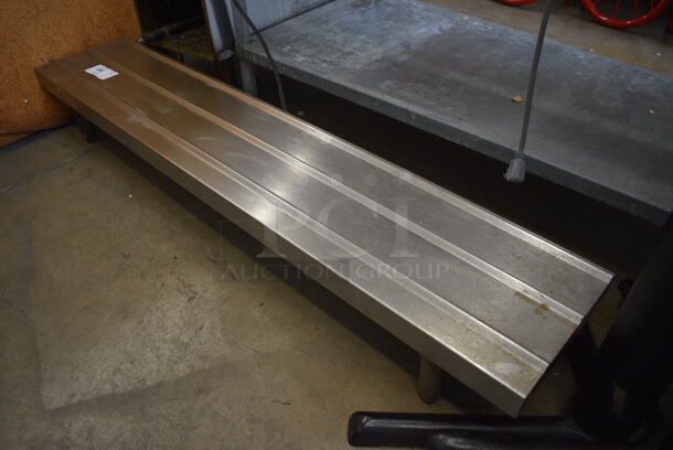 Metal Shelf. 60x12x8 - Image 1 of 3