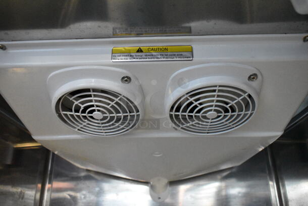 Everest ESF1 Stainless Steel Commercial Single Door Reach In Freezer. 115 Volts, 1 Phase. Tested and Powers On But Does Not Get Cold; Appears To Be Out Of Freon
 - Image 5 of 5
