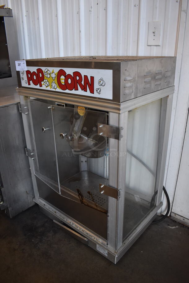 Gold Medal Model 2001ST Metal Commercial Countertop Popcorn Machine Merchandiser. 120 Volts, 1 Phase. 27x20x40.5. Cannot Test Due To Plug Style - Image 2 of 7
