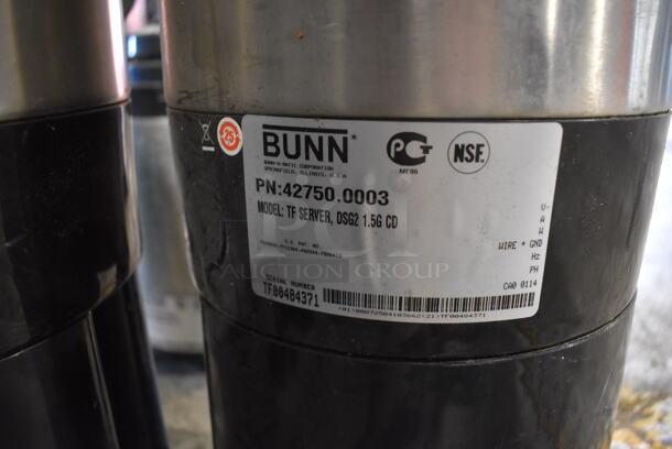 3 Bunn Stainless Steel Beverage Holder Dispensers Including TF SERVER. Includes 9x12x23. 3 Times Your Bid! - Image 6 of 8