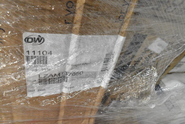 23 BRAND NEW Boxes Including 394345S Noble NexGen Powder-Free Disposable Black Hybrid 3 Mil Thick Gloves - Small - 1000/Case, 394365XL Noble Products Powder-Free Disposable Clear Vinyl Gloves for Foodservice - Extra Large - 1000/Case, 127P325C Choice 3.25 oz. Clear Plastic Souffle Cup / Portion Cup - 2500/Case, 500CC20 Choice 9" Round Standard Weight Foil Take-Out Pan with Dome Lid - 200/Case, 612LOB1LBCO Choice 1 lb. Oblong Foil Take-Out Container with Board Lid - 500/Case, 347RP9WHSS Visions Wave 9" White Plastic Plate - 180/Case, 612POB2LB Choice Oblong Clear Plastic Dome Lid for 2.25 lb. & 1.5 lb Shallow Foil Take-Out Container - 500/Case, 795PTOKFT8 Choice Kraft Microwavable Folded Paper #8 Take-Out Container 6" x 4 3/4" x 2 1/2" - 300/Case, 612FS1212 Choice Half Size Foil Steam Table Pan Shallow 1 1/2" Depth - 100/Case. 23 Times Your Bid!  - Image 10 of 12