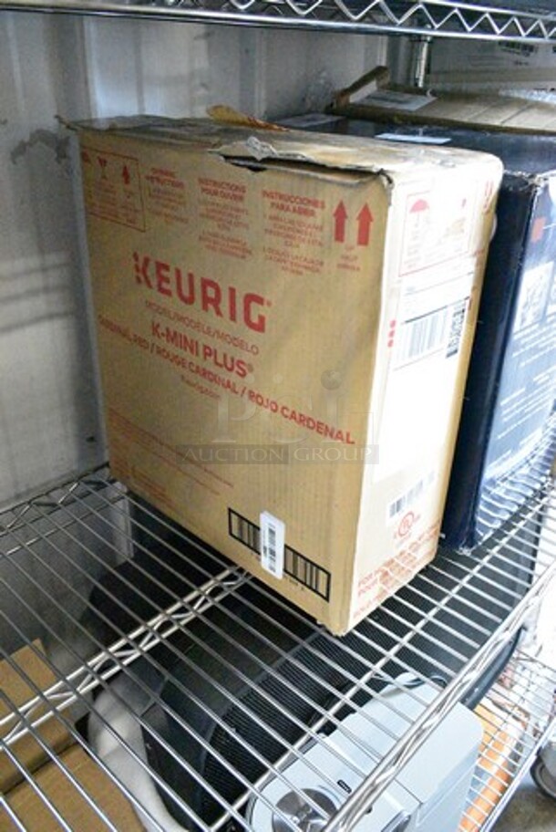 7 Various Items Including 4 Keurig Single Cup Coffee Machine, Yamaha HS5 Speaker, DeLonghi Dedica Single Cup Espresso Machine, Logitech Game Steering Wheel and Gas Pedals. 7 Times Your Bid!  - Image 5 of 12