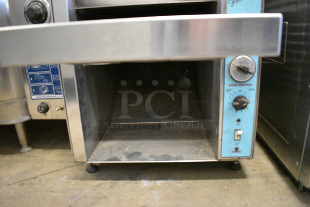 Modern 28ST Stainless Steel Commercial Countertop Electric Powered Conveyor Toaster Oven. 208 Volts. 15x27x17 - Image 4 of 6
