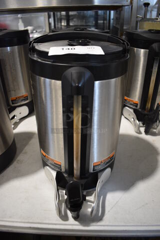2 2020 Bunn Model SH SERVER Stainless Steel Commercial Coffee Satellite Servers. 9x13x15. 2 Times Your Bid!