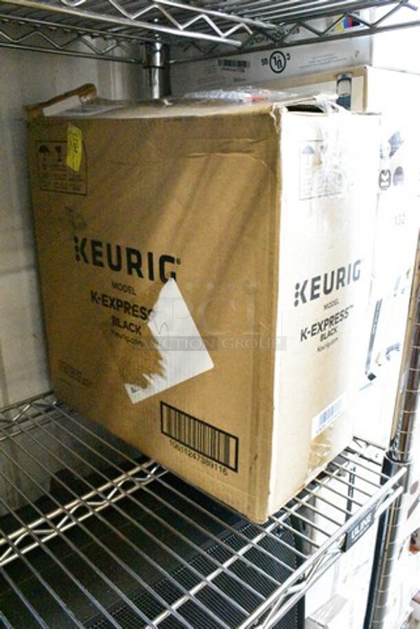 7 Various Items Including 4 Keurig Single Cup Coffee Machine, Yamaha HS5 Speaker, DeLonghi Dedica Single Cup Espresso Machine, Logitech Game Steering Wheel and Gas Pedals. 7 Times Your Bid!  - Image 9 of 12
