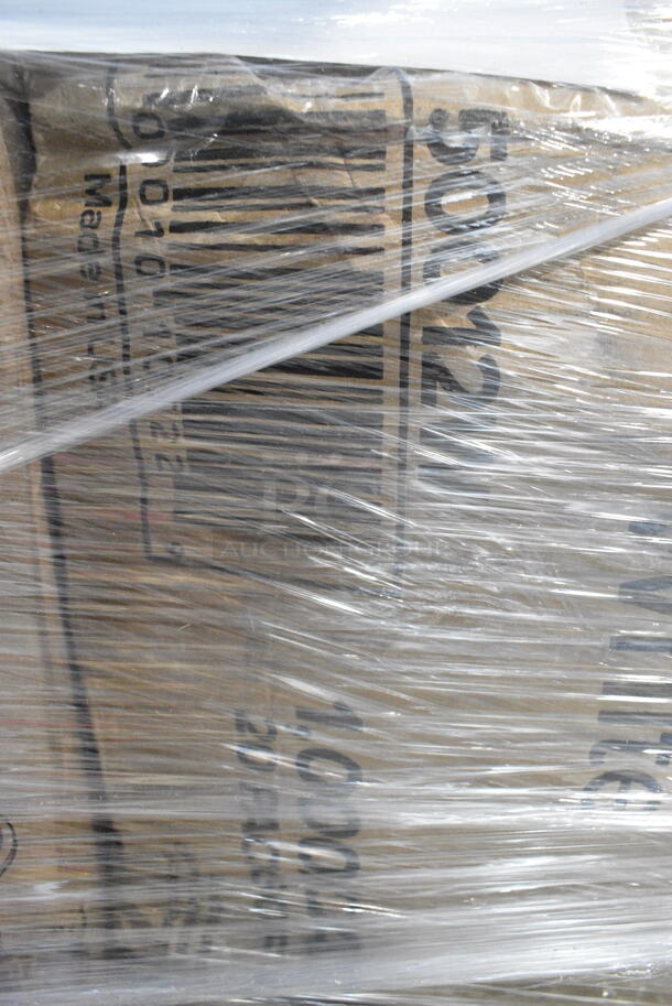 22 BRAND NEW Boxes Including 128HD8COMBO ChoiceHD 8 oz. Microwavable Translucent Plastic Deli Container and Lid Combo Pack - 240/Case, Dart 85MFPPHT3 ProPlanet 8 5/16" x 8" x 3" White Mineral-Filled 3 Compartment Hinged Lid Takeout Container, 612P558 Choice 8" Clear Round Plastic Dome Lid - 500/Case. 22 Times Your Bid!  - Image 10 of 12