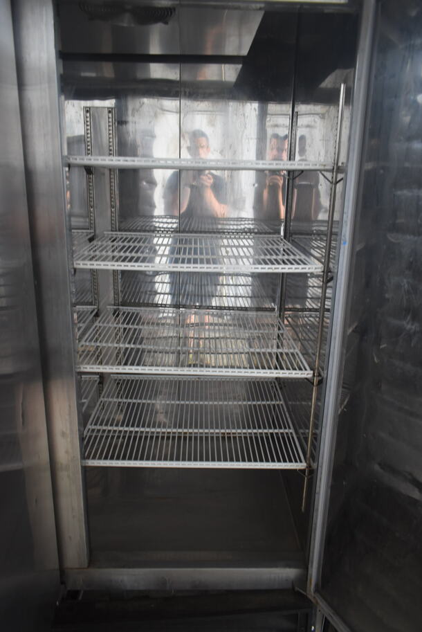Universal RIFI-81 81" Stainless Steel Three Solid Door Reach-In Freezer, 72 Cu. Ft. Tested and Does Not Power On. - Image 6 of 9