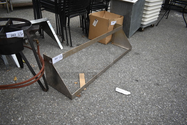Metal Pot Rack. - Image 2 of 2