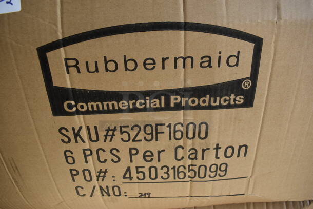 6 BRAND NEW IN BOX! Rubbermaid 529F1600 Pro Serve Gray Insulated Pizza Delivery Bags. 6 Times Your Bid! - Image 2 of 2