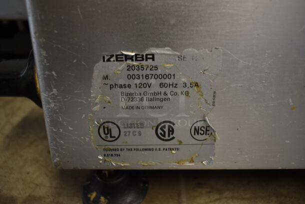 Bizerba SE 12 Stainless Steel Commercial Countertop Meat Slicer. 120 Volts, 1 Phase. Tested and Working! - Image 8 of 9