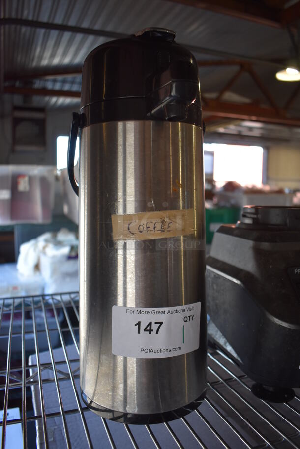 Metal Air Pot. 6.5x8x16 - Image 2 of 5