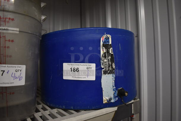 Blue Poly Insulated Bin. 16x16x10 - Image 2 of 3