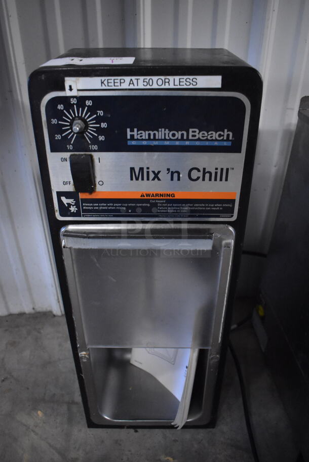 Hamilton Beach 94950 Metal Commercial Countertop Drink Mixer. 120 Volts, 1 Phase. 10x8x26. Tested and Working!