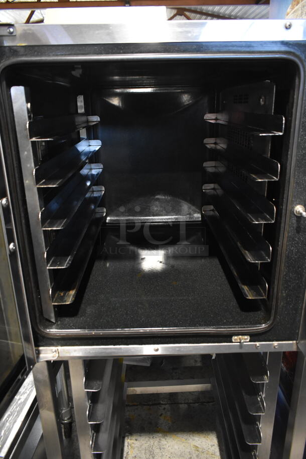 Moffat Turbofan Stainless Steel Commercial Electric Powered Half Size Oven w/ View Through Door and Lower Pan Rack. 208-240 Volts, 1 Phase. - Image 4 of 5