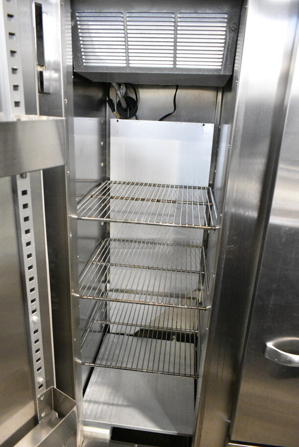 Traulsen URS48DT Stainless Steel Cooler Freezer Combo w/ 2 Doors and 3 Drawers. 115 Volts, 1 Phase. Tested and Working! - Image 6 of 11