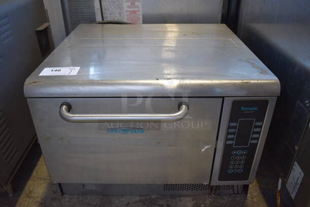 2010 Turbochef Model NGCD6 Metal Commercial Countertop Electric Powered Rapid Cook Oven. 208/240 Volts, 1 Phase. 26x26.5x19