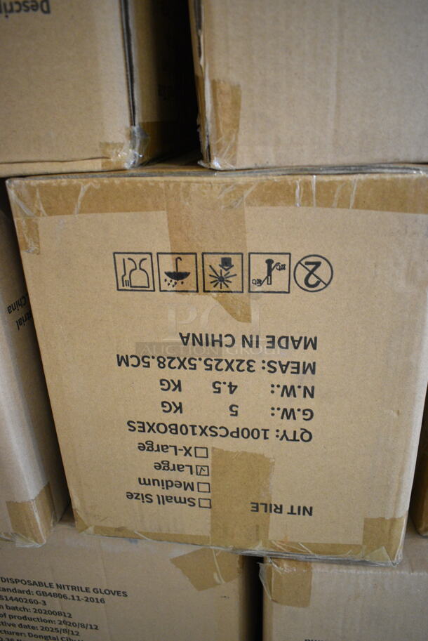 37 BRAND NEW Boxes of Nitrile Large Gloves. 37 Times Your Bid!  - Image 5 of 5