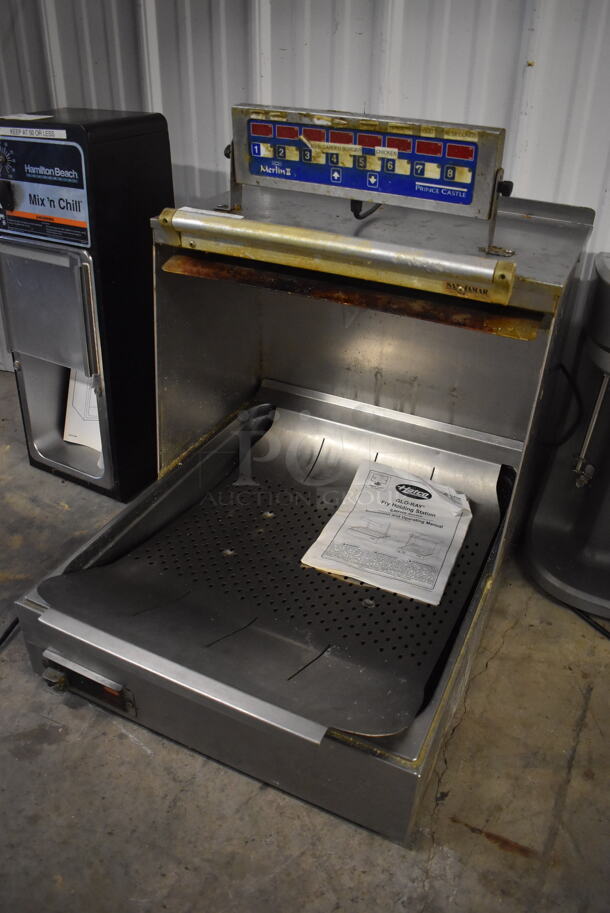 Hatco GRT-HS-21 Stainless Steel Commercial Countertop Dumping Station w/ Prince Castle 740-T88H Timer. 22x30x28. Tested and Working! - Image 2 of 8