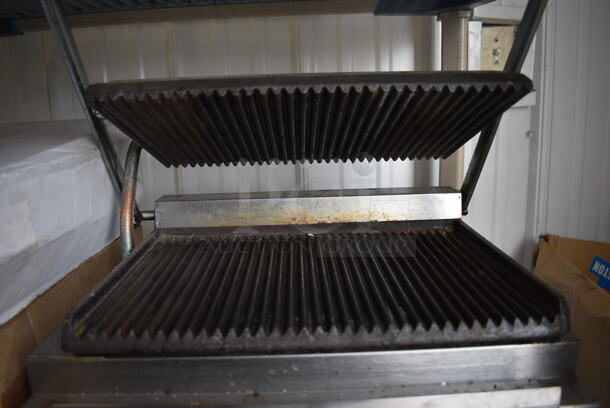 Anvil Stainless Steel Commercial Countertop Electric Powered Panini Press. 115 Volts, 1 Phase. 16x14x7.5 - Image 4 of 6