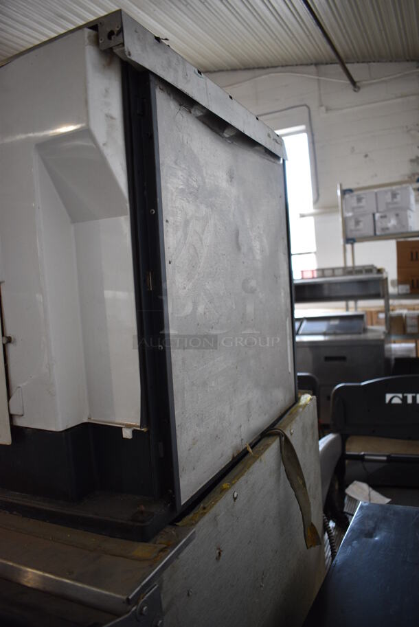 Scotsman Model C0530SA-1A Stainless Steel Commercial Ice Machine Head on Commercial Ice Machine Bin w/ Tubing. 115 Volts, 1 Phase. 31x34x69 - Image 5 of 7