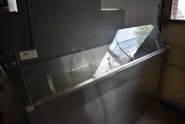 Stark Stainless Steel Commercial Prep Station w/ Sneeze Guard. 72x20x49 - Image 3 of 5