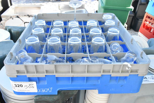 9 Poly Dish Caddies w/ Contents Including Beverage Glasses. 9 Times Your Bid!  - Image 2 of 6