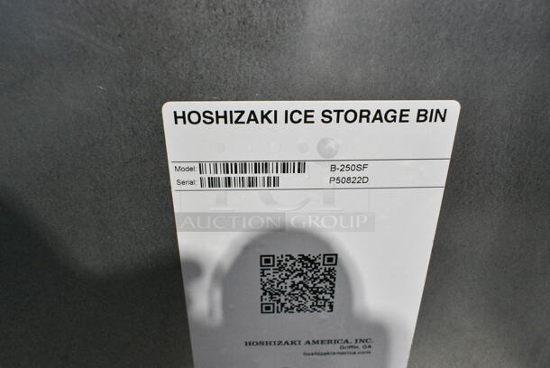 BRAND NEW SCRATCH AND DENT! 2024 Hoshizaki B-250SF 30" Ice Storage Bin with Stainless Steel Finish - 250 lb. - Image 7 of 7