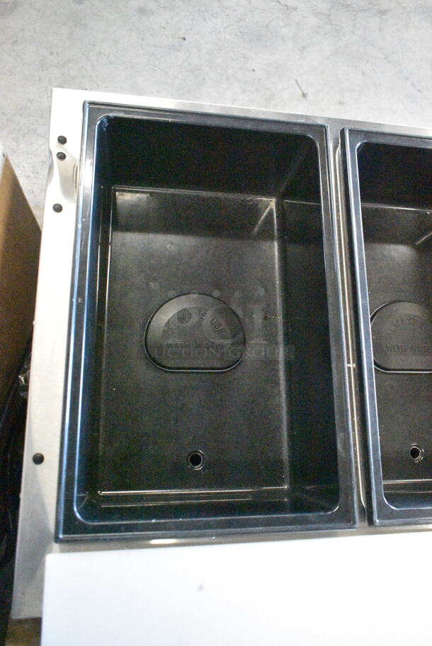 BRAND NEW SCRATCH AND DENT! Vollrath 38119 Stainless Steel Commercial Electric Powered 5 Bay Steam Table. No Legs. 208-240 Volts, 1 Phase.  - Image 5 of 7
