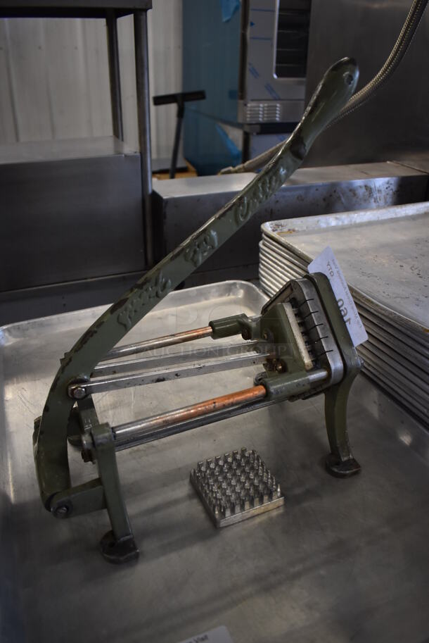 Metal Commercial Countertop French Fry Cutter. 13x8x16 - Image 4 of 6