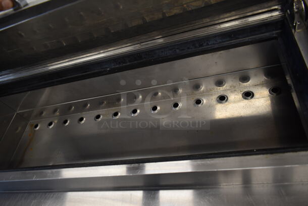 Turbo Air TPR-67SD Stainless Steel Commercial Pizza Prep Table on Commercial Casters. 115 Volts, 1 Phase. Tested and Powers On But Does Not Get Cold
 - Image 5 of 8